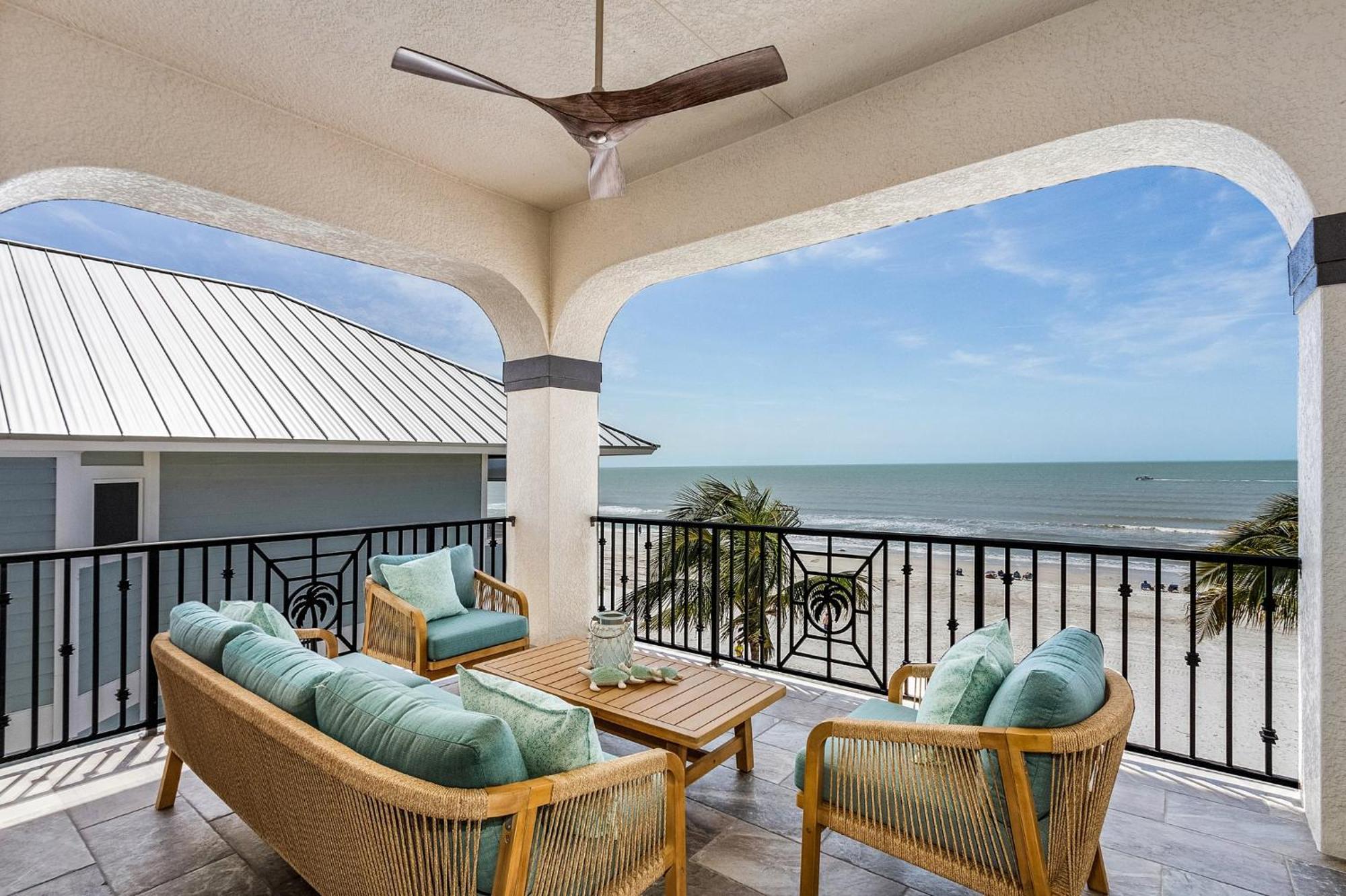 Gulf-Front 10Br Estate: Private Pools, Spas, Views Villa Fort Myers Beach Exteriör bild